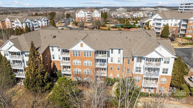 birds eye view of property featuring a residential view