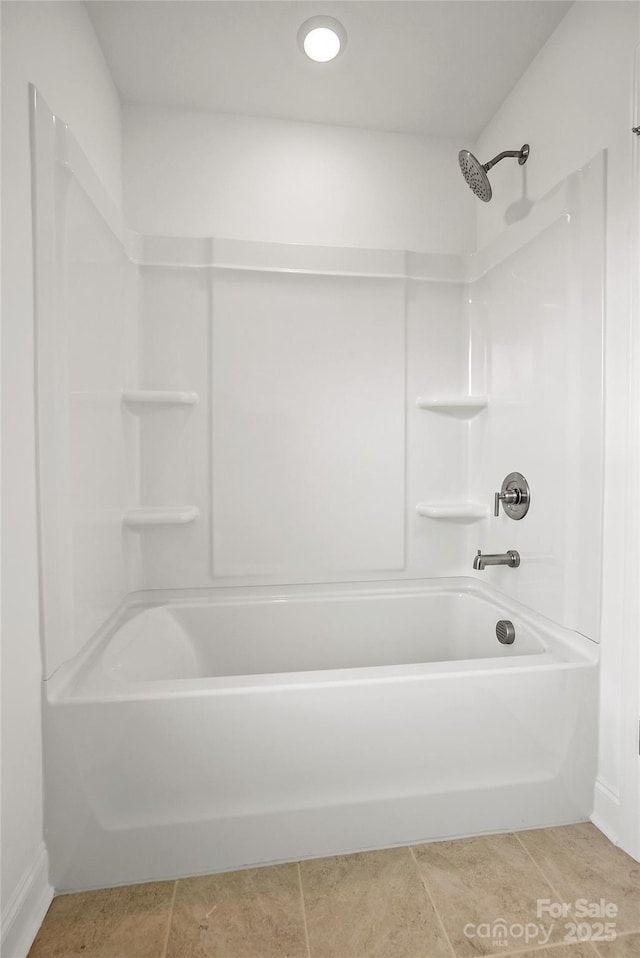 full bath featuring shower / washtub combination