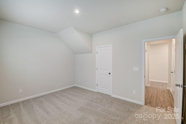 2656 Tillman St, Monroe, NC 28112 - additional living space featuring carpet, baseboards, and recessed lighting