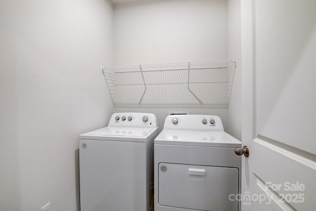 2656 Tillman St, Monroe, NC 28112 - laundry room featuring washer and dryer