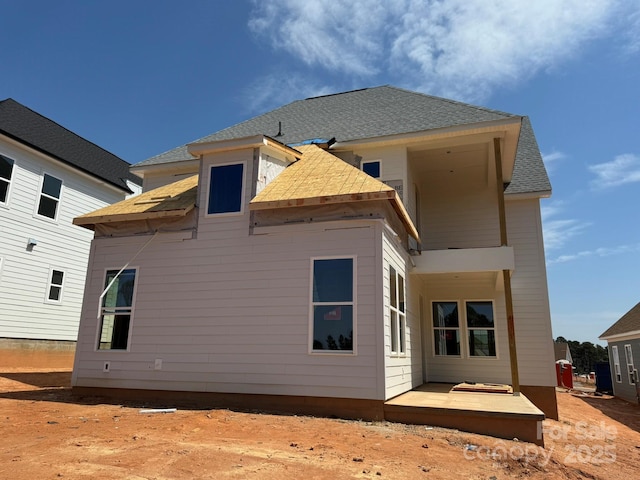 7459 Fighting Creek Rd Unit 33, Sherrills Ford, NC 28673 - back of property featuring a shingled roof