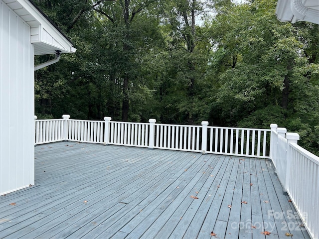 view of deck