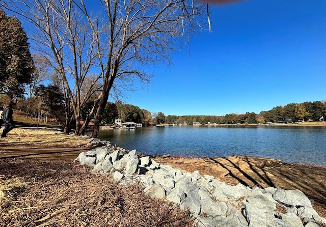 property view of water