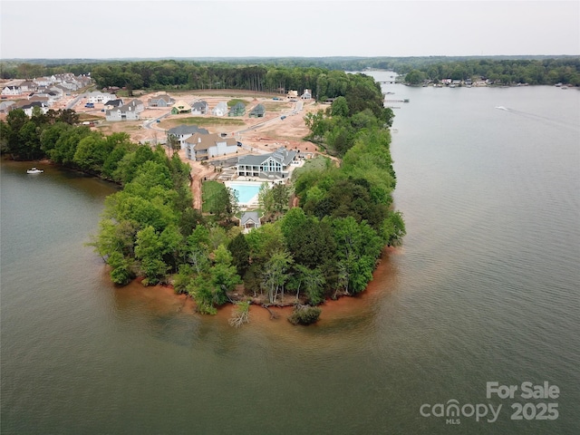 7441 Fighting Creek Rd Unit 30, Sherrills Ford, NC 28673 - drone / aerial view with a water view