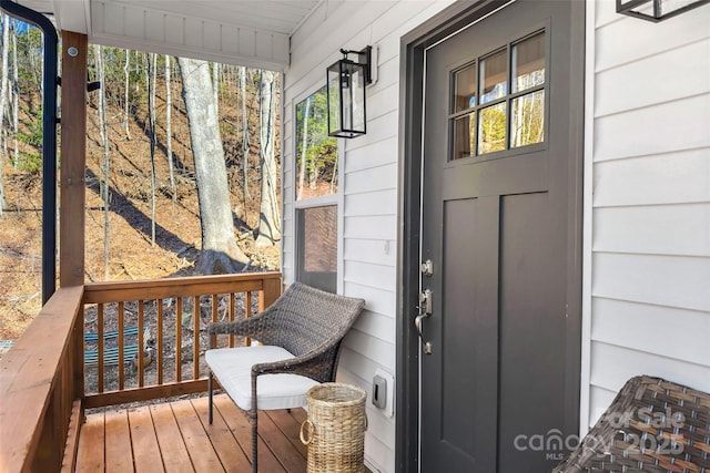215 David Ridge Rd, Black Mountain, NC 28711 - view of exterior entry