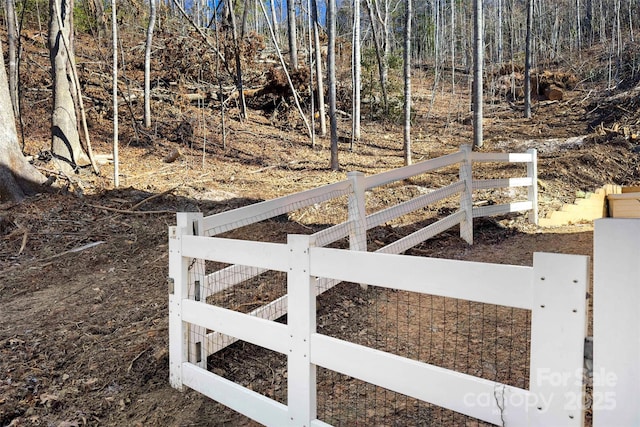 215 David Ridge Rd, Black Mountain, NC 28711 - view of yard with a gate and fence