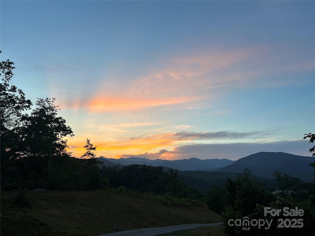 property view of mountains