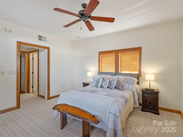 61 Creekside Way Unit G201, Burnsville, NC 28714 - bedroom featuring carpet, baseboards, and ceiling fan