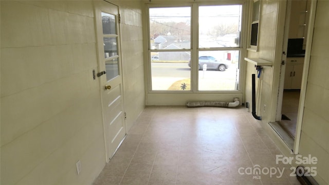 view of doorway to outside