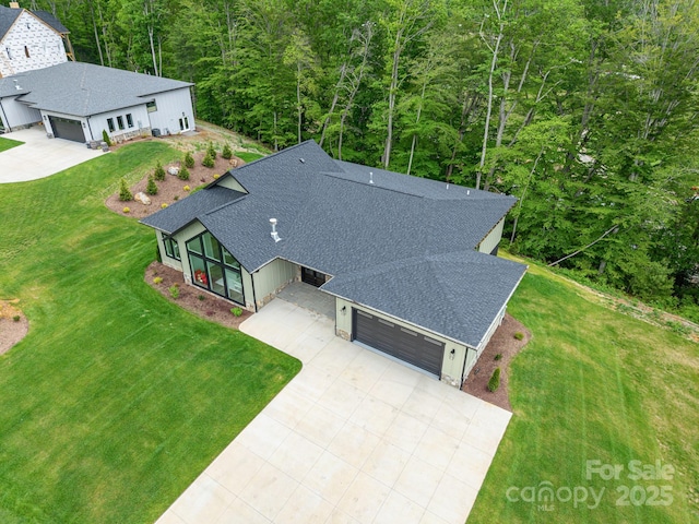 90 Bridgeway Dr Unit 25, Candler, NC 28715 - view of subject property featuring a heavily wooded area