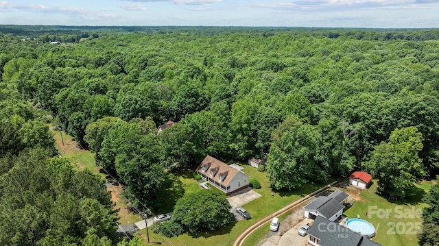 3039 Paraham Rd S, York, SC 29745 - aerial view of a forest