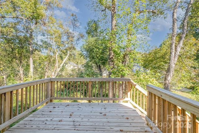 view of deck