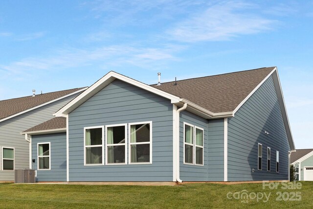25966 Appleyard Ct Unit 1205, Lancaster, SC 29720 - rear view of property featuring a lawn and roof with shingles