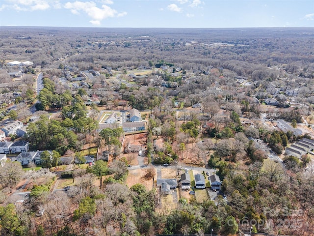 birds eye view of property featuring a residential view