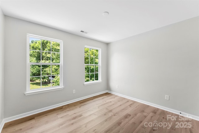 329 Squirrel Ln, Clover, SC 29710 - spare room with wood finished floors and baseboards