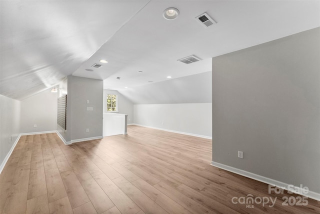 329 Squirrel Ln, Clover, SC 29710 - bonus room with wood finished floors and lofted ceiling