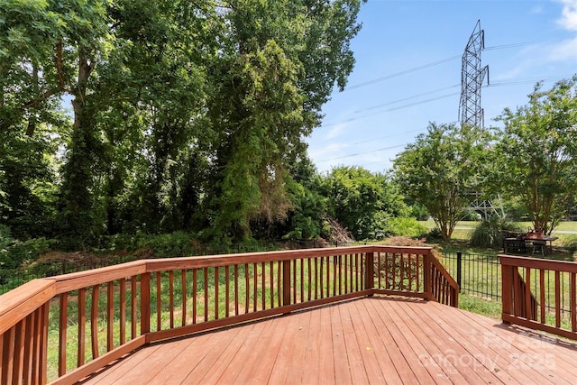 329 Squirrel Ln, Clover, SC 29710 - view of deck
