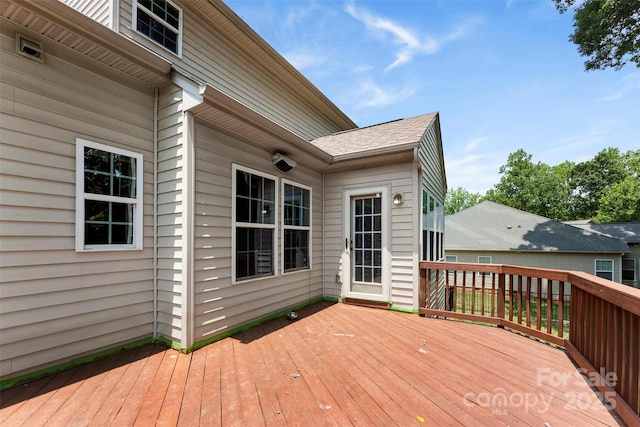 329 Squirrel Ln, Clover, SC 29710 - view of wooden terrace