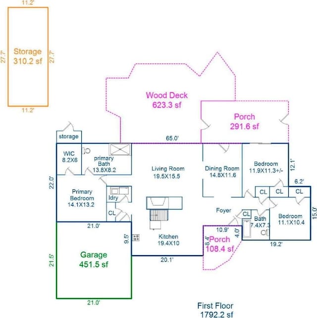 view of layout