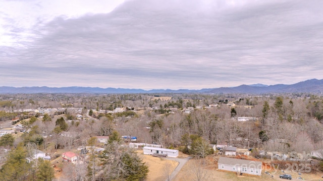 view of mountain feature