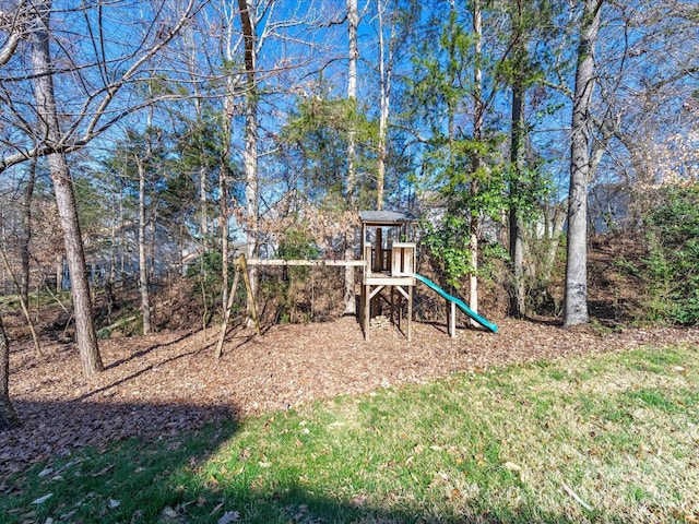 view of community playground