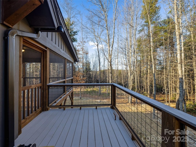 103 Duck Hope Dr, Hendersonville, NC 28739 - view of deck