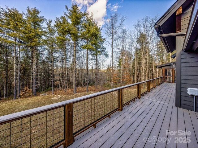 103 Duck Hope Dr, Hendersonville, NC 28739 - view of deck