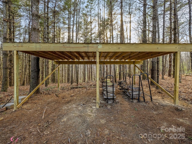 103 Duck Hope Dr, Hendersonville, NC 28739 - exterior space with a carport