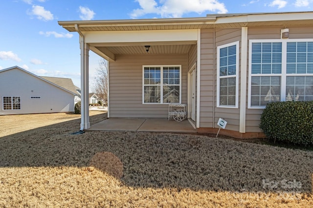 view of rear view of property