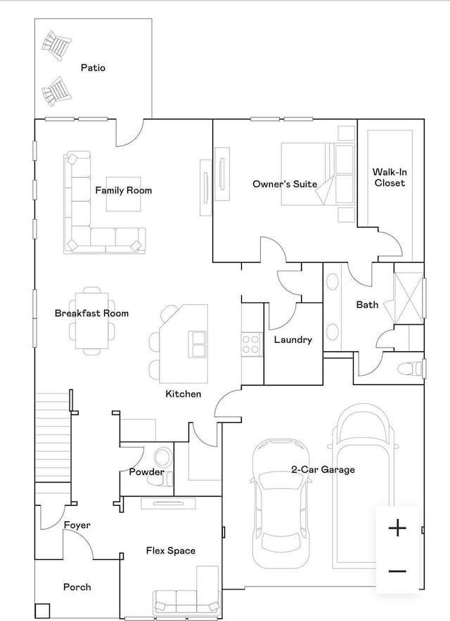 126 W Morehouse Ave, Mooresville, NC 28117 - floor plan