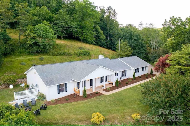169 Chandler Rd, Alexander, NC 28701 - aerial view of property and surrounding area