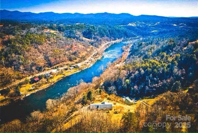 169 Chandler Rd, Alexander, NC 28701 - aerial view of mountains