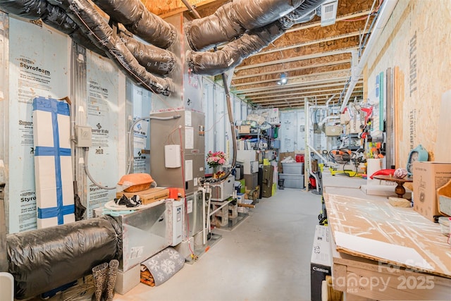 14707 Batteliere Dr, Charlotte, NC 28278 - view of unfinished below grade area