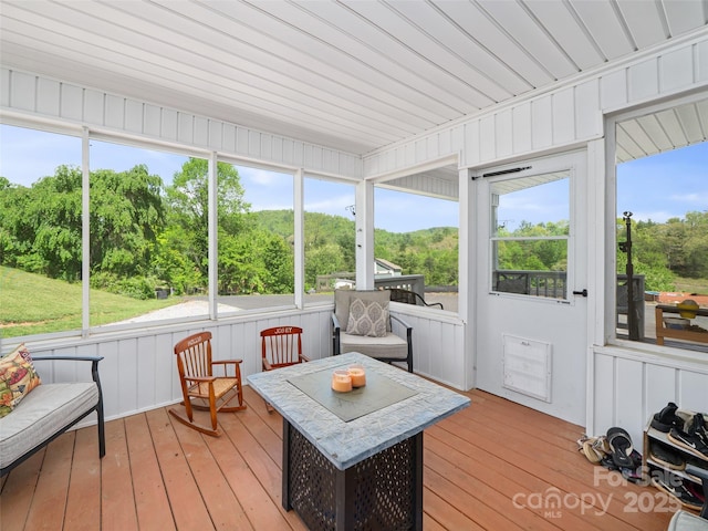 48 Meadowlark Ln, Spruce Pine, NC 28777 - sunroom with healthy amount of natural light