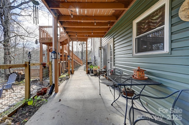 view of patio / terrace