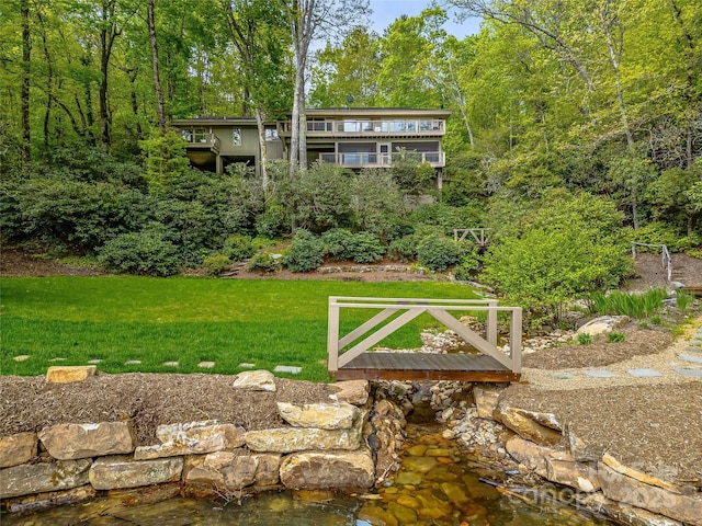 3668 W Club Blvd, Lake Toxaway, NC 28747 - view of home's community featuring a yard