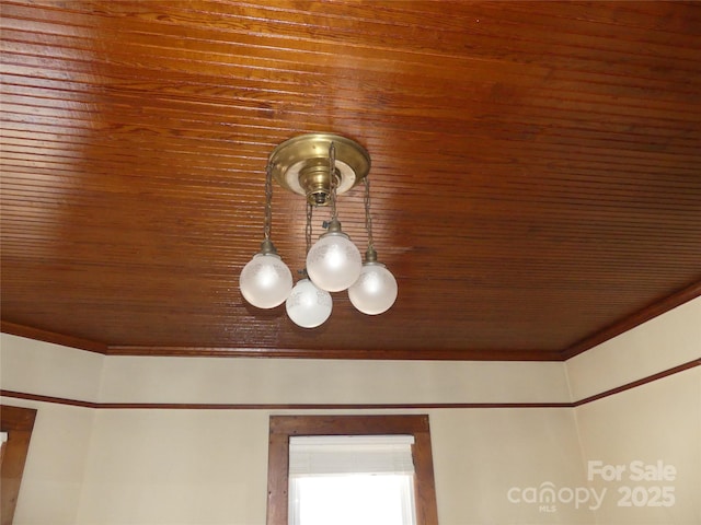 interior details featuring crown molding