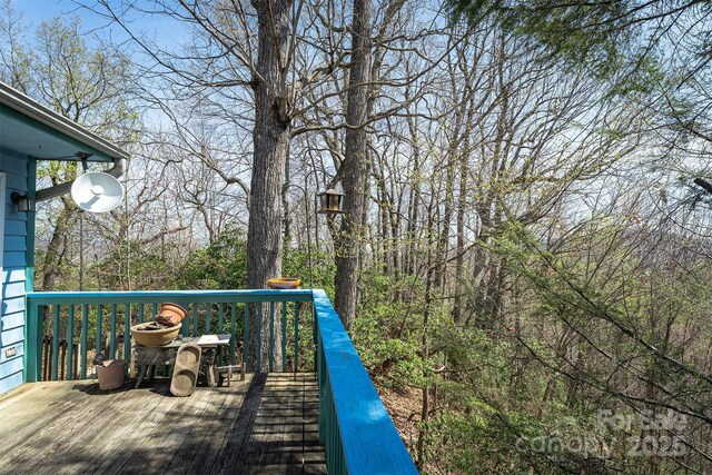 view of deck