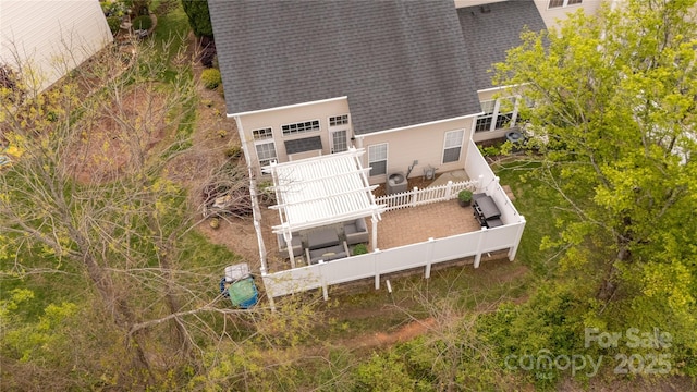 drone / aerial view