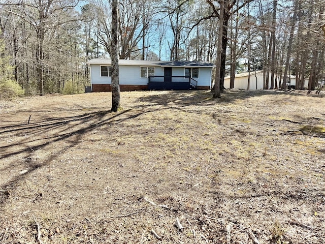 view of ranch-style house