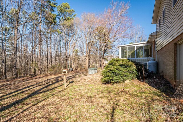 8080 Monbo Rd, Catawba, NC 28609 - view of yard with a sunroom