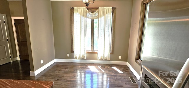 5 N Valley Dr, Weaverville, NC 28787 - spare room with dark wood-style floors and baseboards
