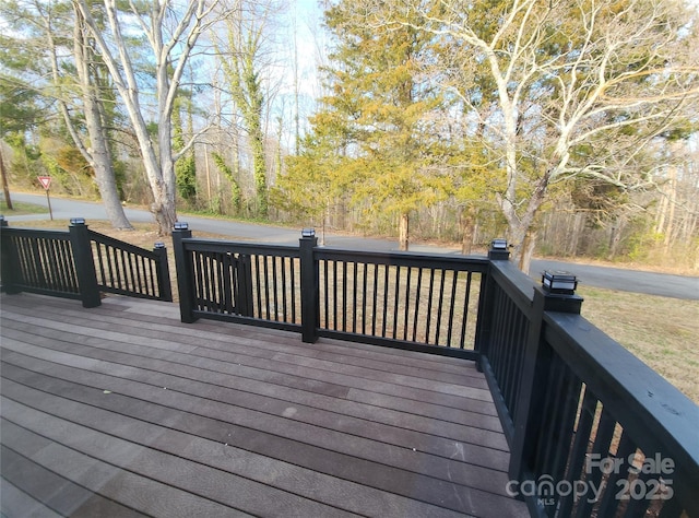 view of deck