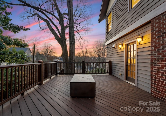 view of deck