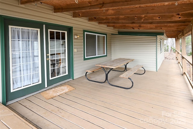 193 Oak Ridge Rd, Hendersonville, NC 28792 - view of deck