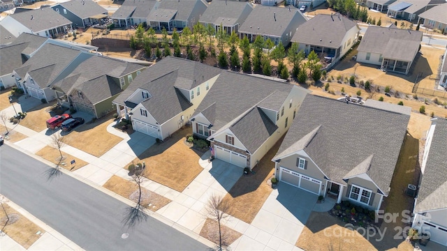 birds eye view of property featuring a residential view