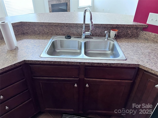 kitchen with a sink