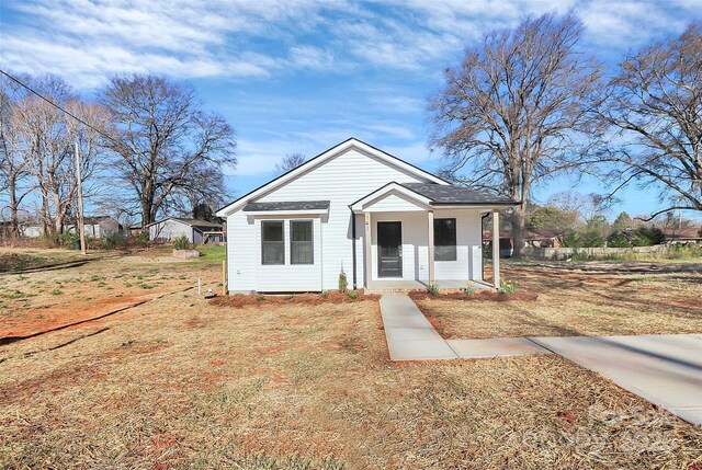 view of bungalow