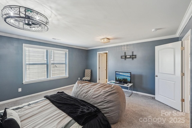 1426 Whitman Ct, York, SC 29745 - bedroom with carpet flooring and crown molding
