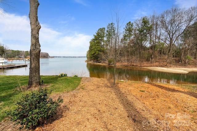 property view of water